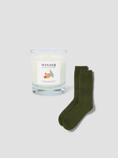 Moss Green Perfect Piglet Stocking Fillers: Cosy