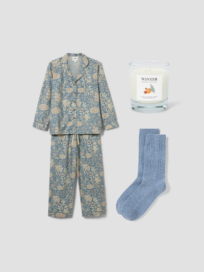 Luxury Cosiness: Morris & Co Double Bough Lovely Cotton PJ Bundle
