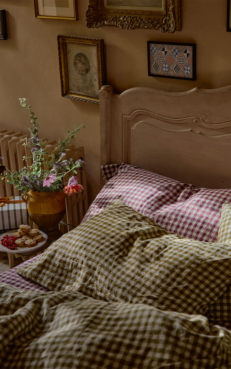 woman sleeping in bed