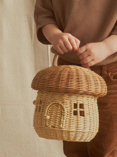 Oatmeal Mushroom Basket - alternate image