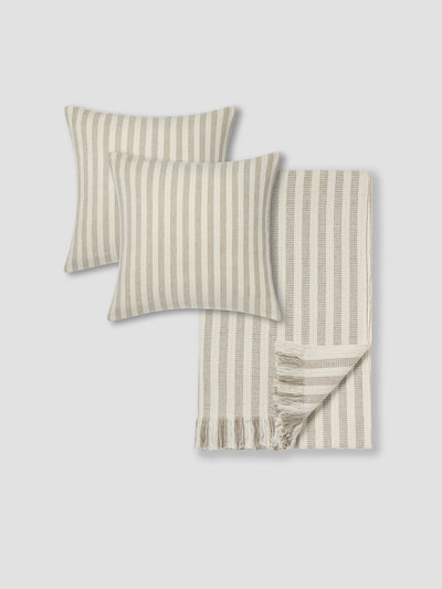 Oatmeal Stripe Home Bundle