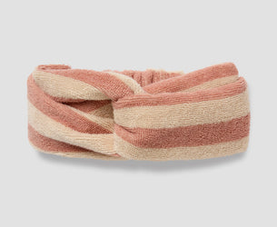 Sand Shell Pembroke Stripe Cotton Headband