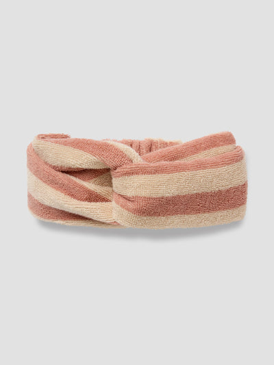 Sand Shell Pembroke Stripe Cotton Headband