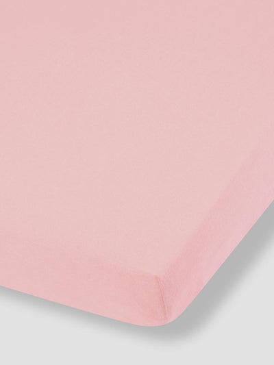 Pink Bloom Kids Linen Blend Fitted Sheet