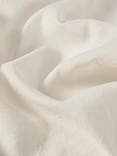 Pearl Linen Blend Fabric Swatch
