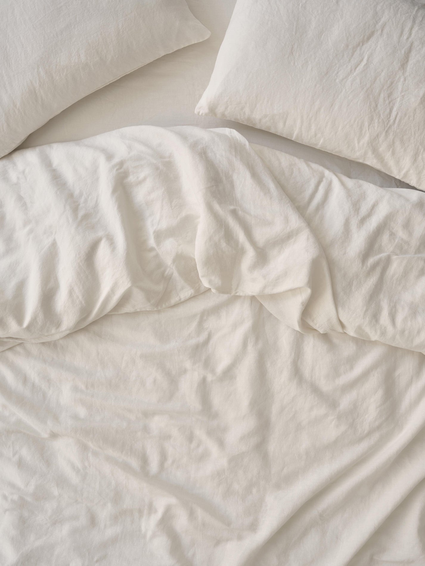 Naia Linen Pillowcase Set - Pearl