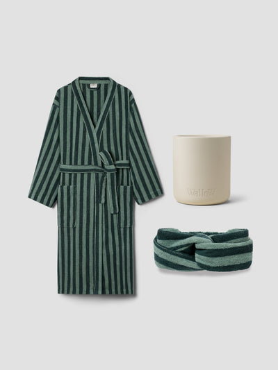 Pine Green Relaxation Robe Set