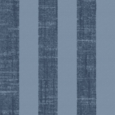 Navy Pembroke Stripe Wallpaper