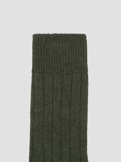 Fern Green Alpaca Socks - alternate image