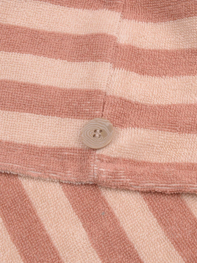 Sand Shell Pembroke Stripe Cotton Hair Wrap