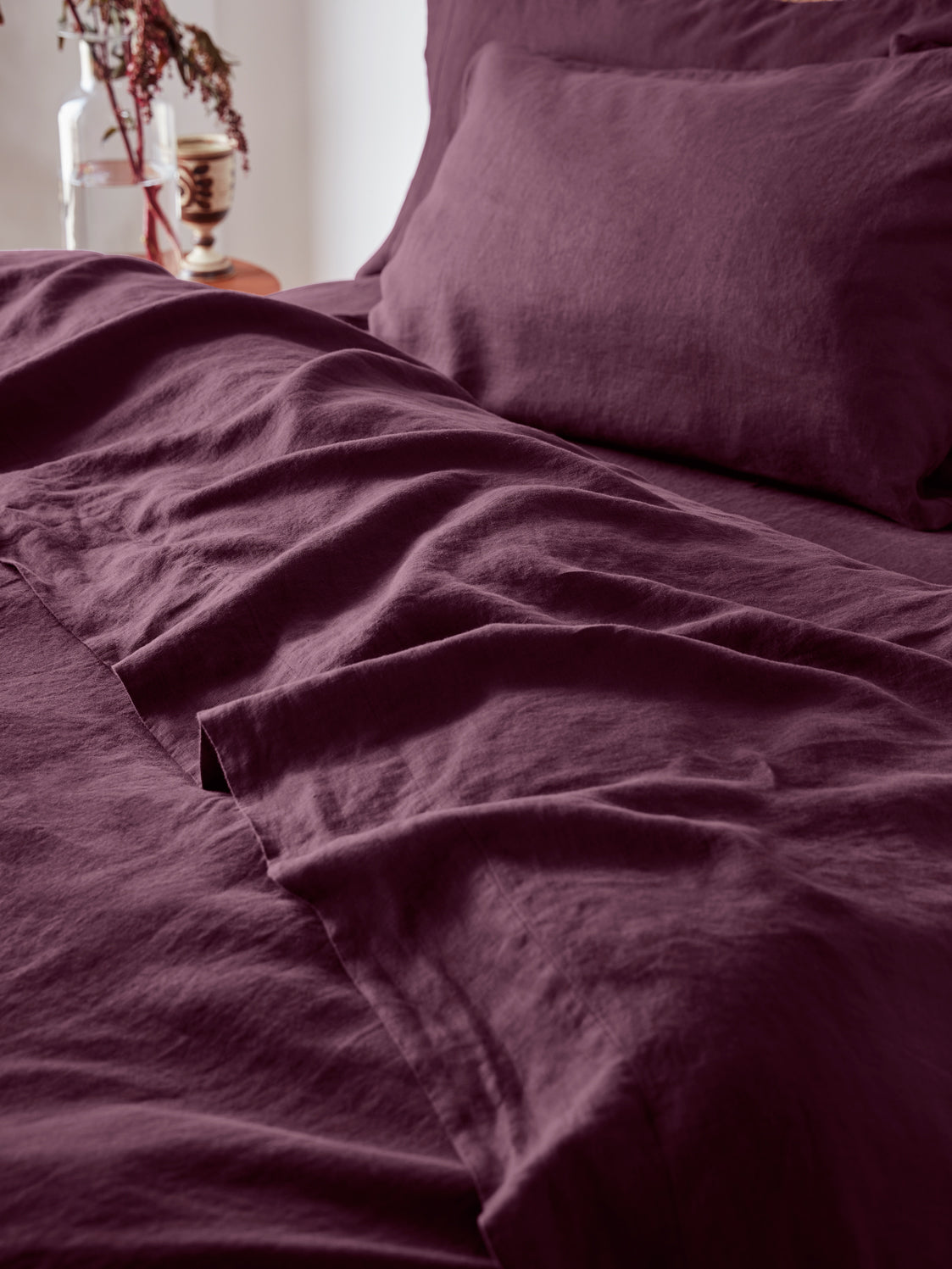 100% Linen Flat Sheet