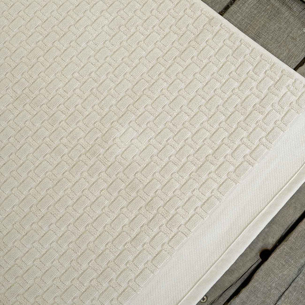 Birch Basketweave Cotton Mat