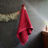 Mineral Red Organic Cotton Hand Towel