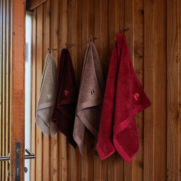 Mineral Red Organic Cotton Hand Towel