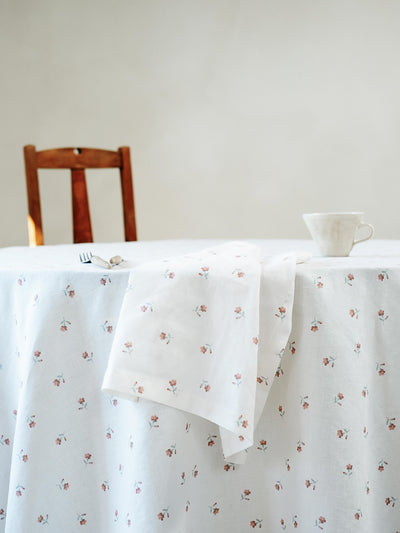 Pearl Posy Bud Linen Blend Napkin Set of 4 - alternate image