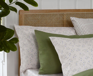 Spring Sprig Cotton Pillowcases (Pair)