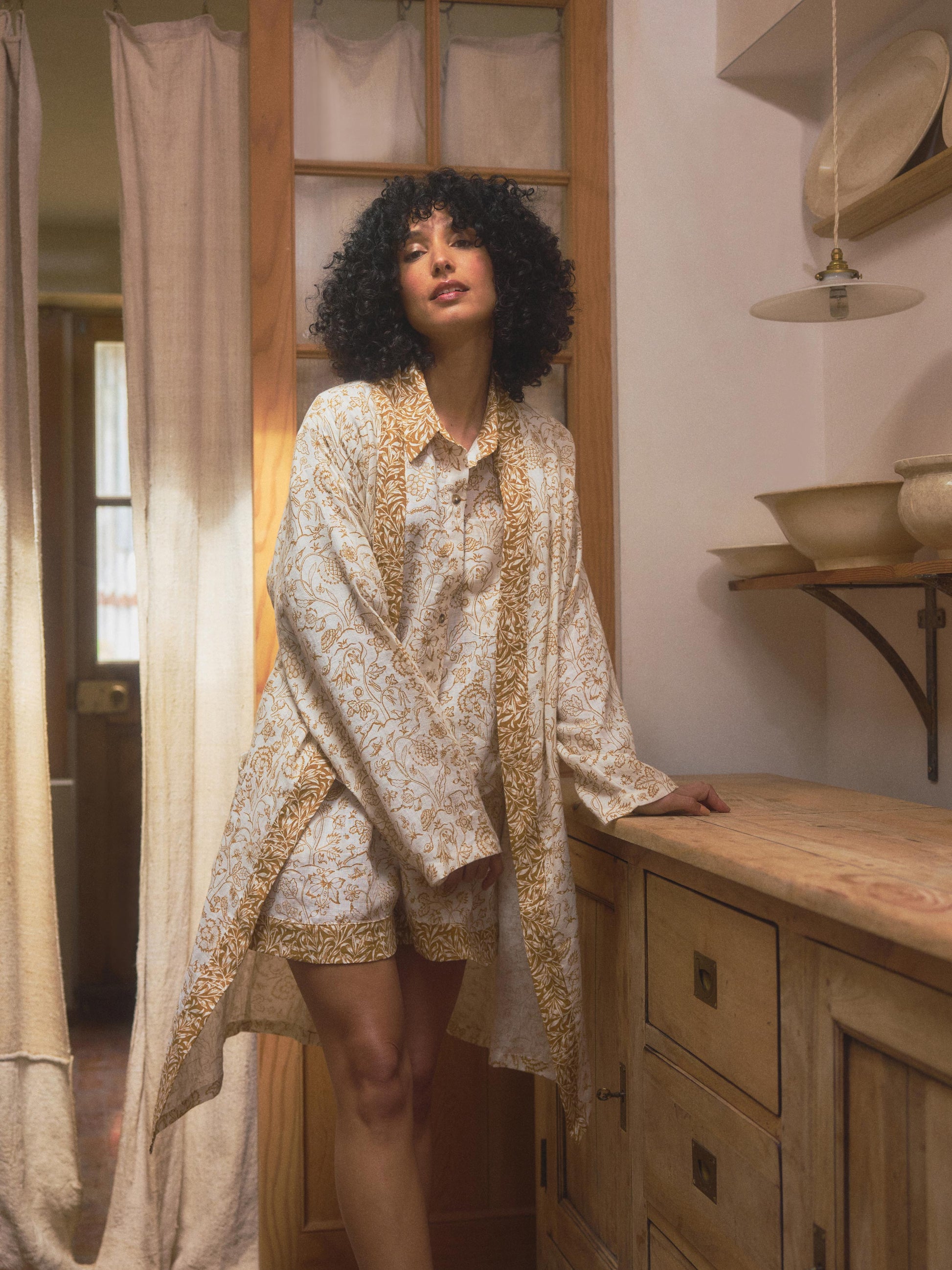 Ernest White Middlemore Linen Robe