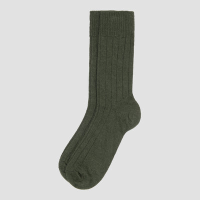 Fern Green Alpaca Socks - alternate image