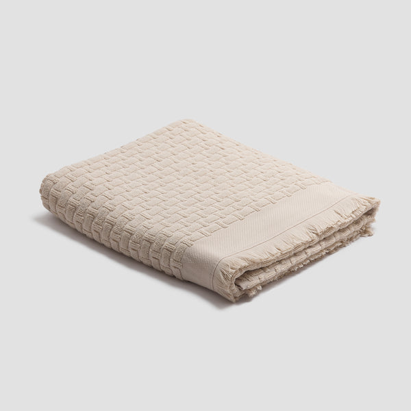 Birch Basketweave Cotton Bath Sheet