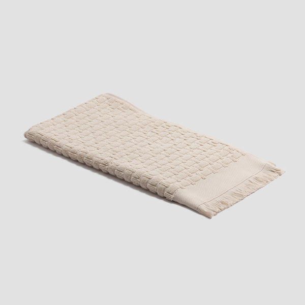 Birch Basketweave Cotton Hand Towel
