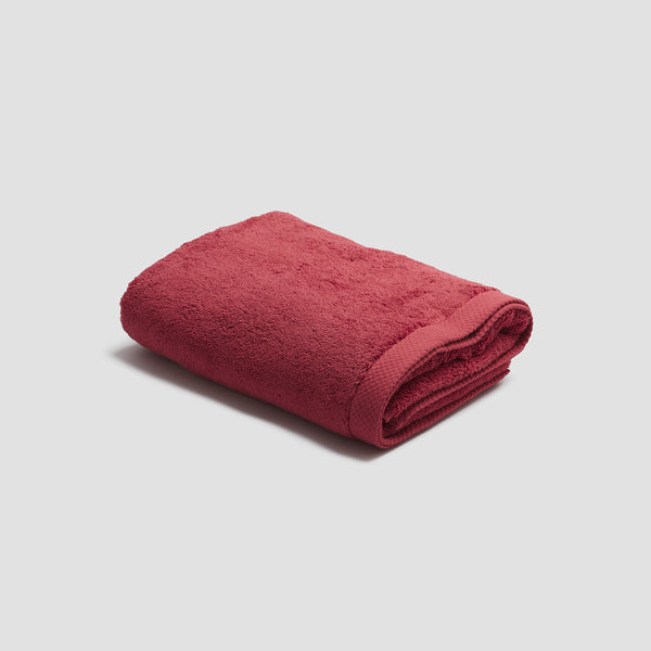 Mineral Red Organic Cotton Bath Towel