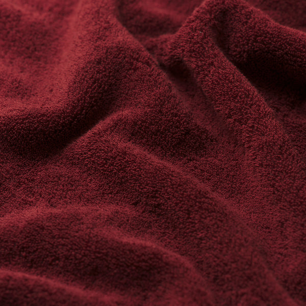 Merlot Organic Cotton Face Cloth Detail