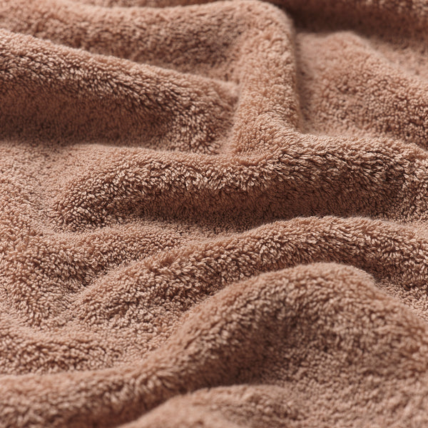 Mushroom Organic Cotton Bath Sheet Detail