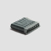 Pine Green Stripe Cotton Mat