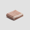 Sand Shell Stripe Cotton Mat