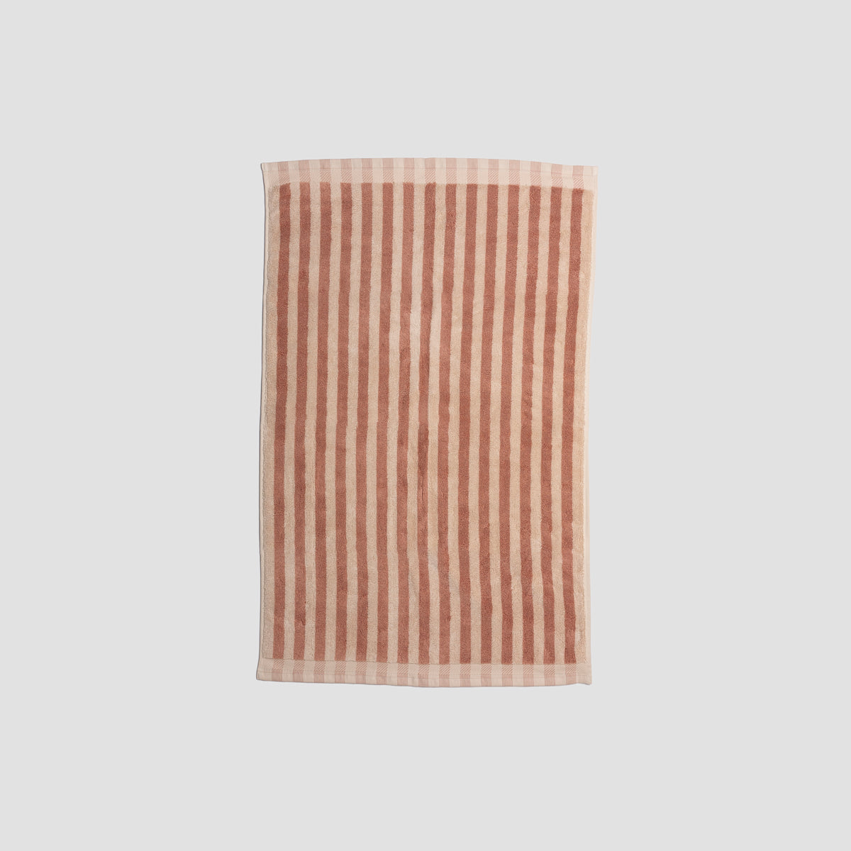 Sand Shell Stripe Cotton Mat