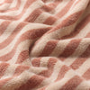 Sand Shell Stripe Cotton Mat Detail