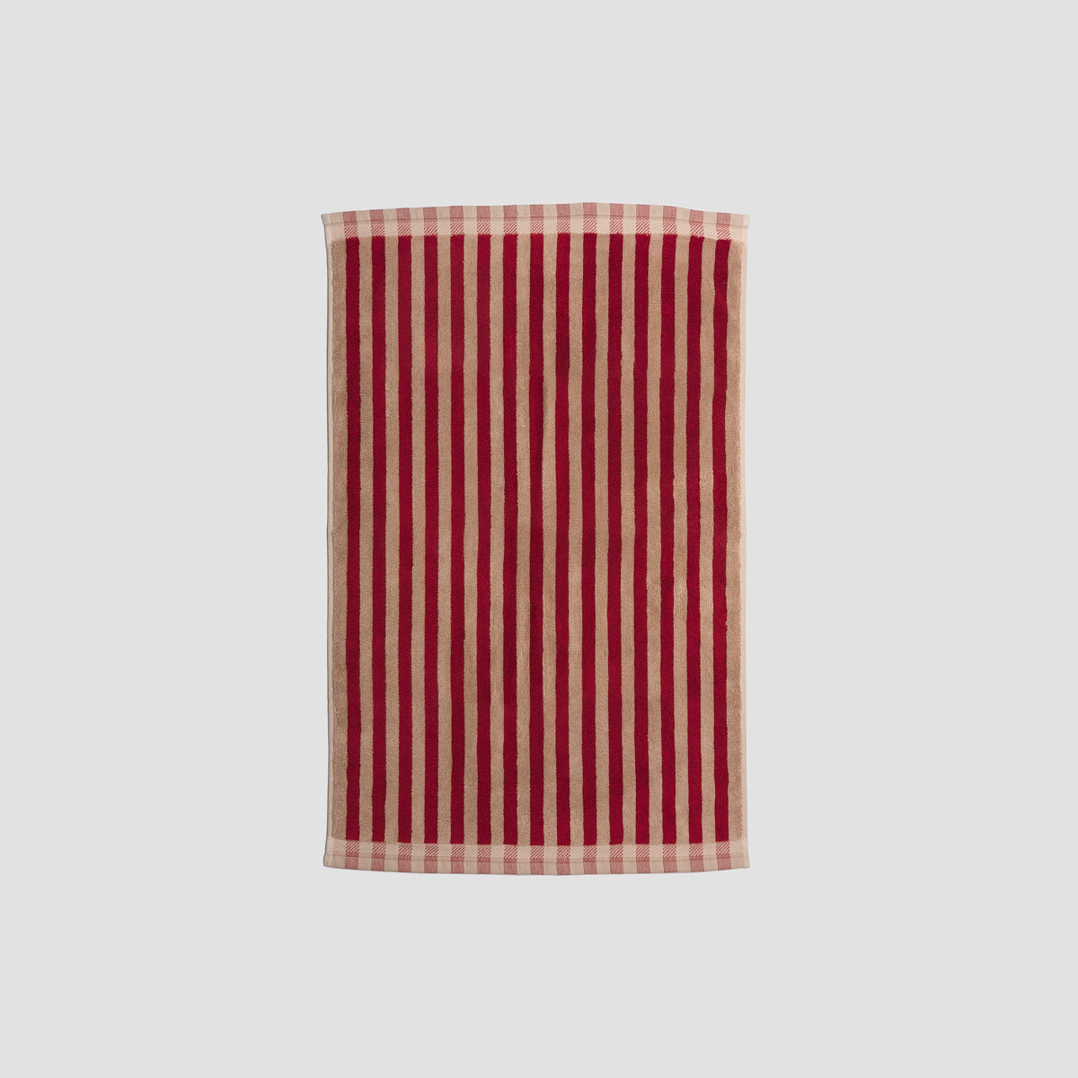 Sandstone Red Stripe Cotton Mat