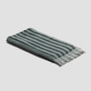 Pine Green Stripe Cotton Hand Towel