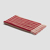 Sandstone Red Stripe Cotton Hand Towel