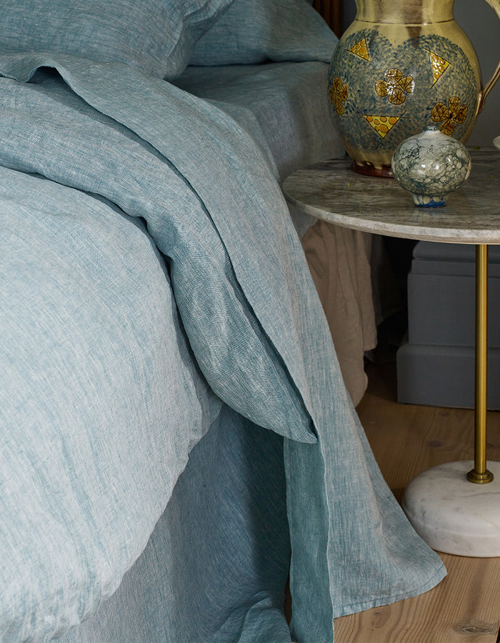 Linen Flat Sheet | White