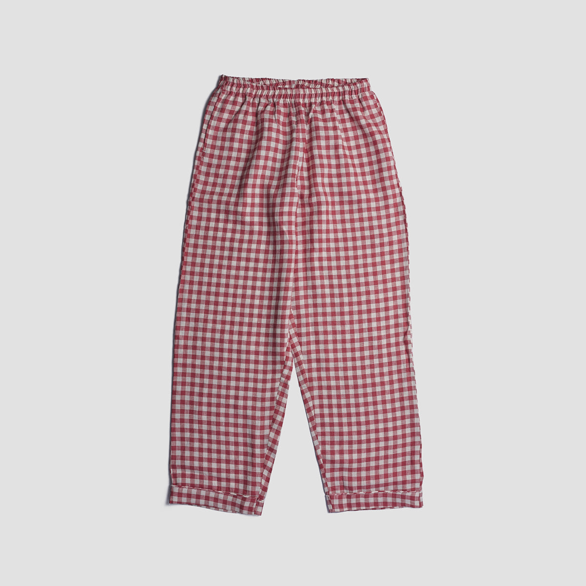 Men's Mineral Red Gingham Pyjama Trousers