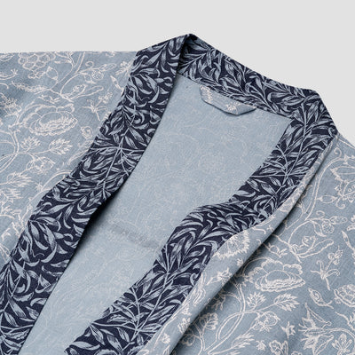 River Wandle Middlemore Linen Robe - alternate image