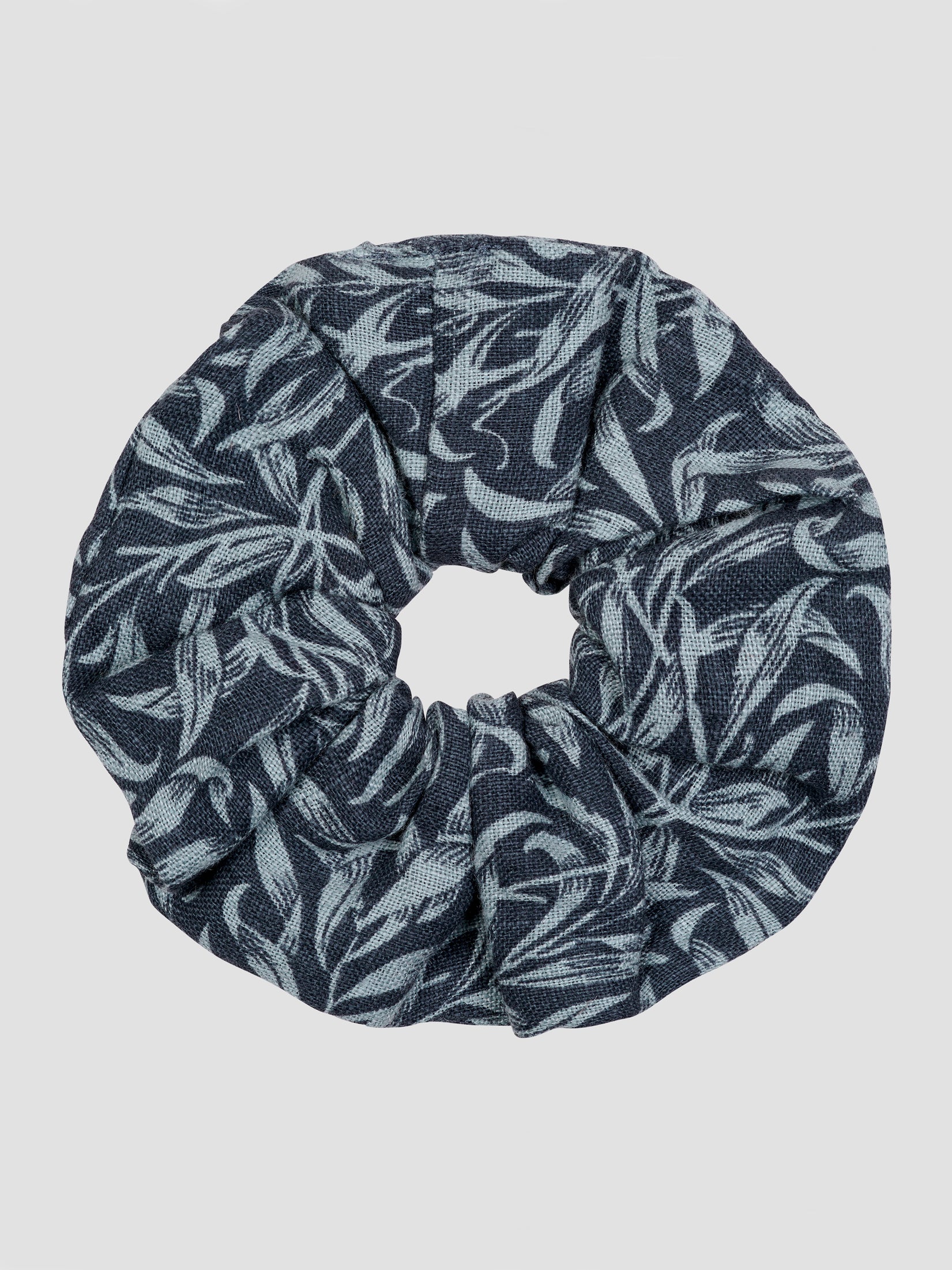 River Wandle Linen Scrunchie