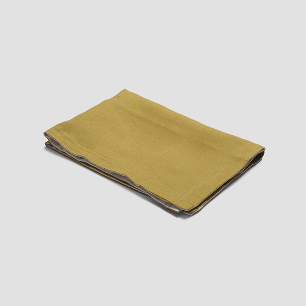 Botanical Green Linen Placemat