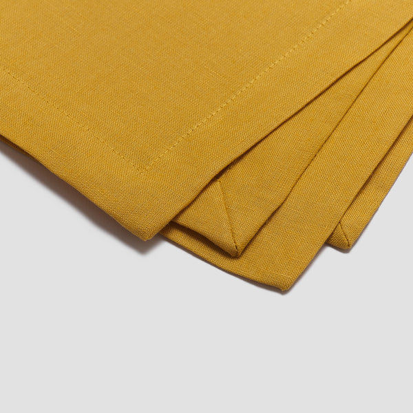 Honey Linen Tablecloth
