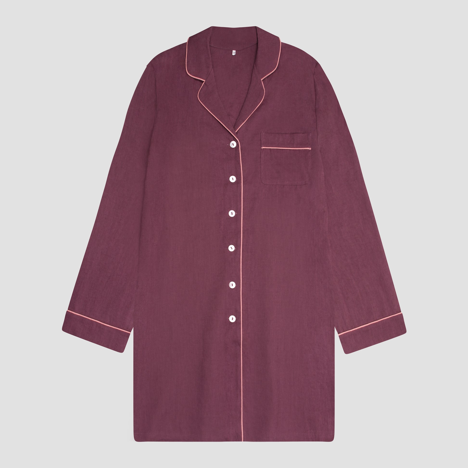 Fresh Fig Linen Night Shirt