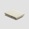 Pear Seersucker Stripe Cotton Duvet Cover