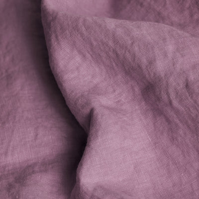 Raspberry Linen Blend Fabric Swatch