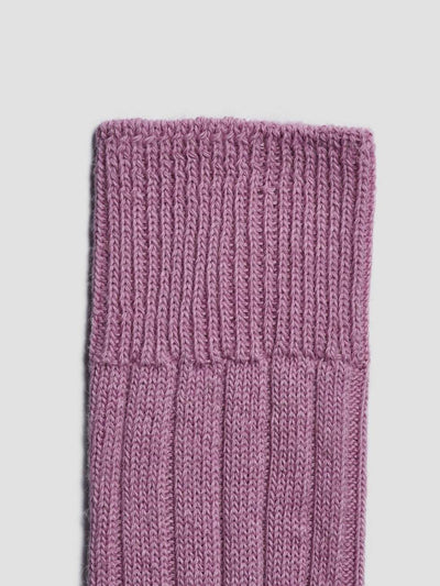 Raspberry Alpaca Bed Socks - alternate image