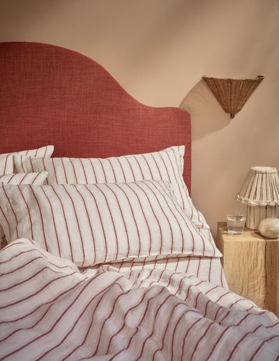 Pearl Walderton Stripe 100% Linen Pillowcases (Pair) - alternate image