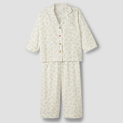 Spring Sprig Floral Cotton Trouser Set - alternate image