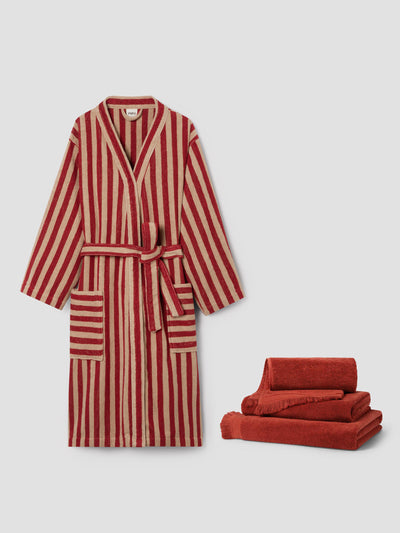 Sandstone Robe & Sandstone Towels Bundle