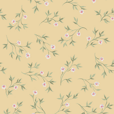 Chamomile Yellow Spring Sprig Wallpaper - alternate image