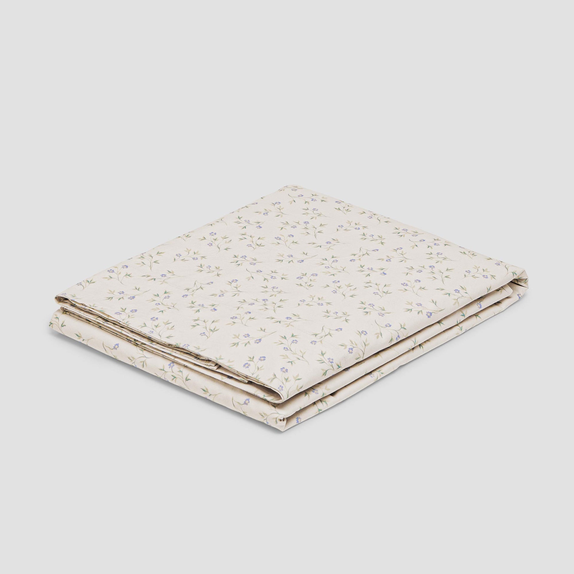 Spring Sprig Cotton Flat Sheet