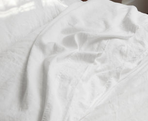 White Linen Blend Flat Sheet